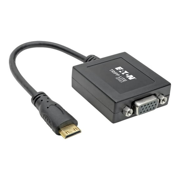 Tripp Lite P131-06N-MINI Mini HDMI to VGA Adapter Smartphone Tablet Ultrabook