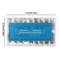 thumbnail image 1 of 360 Pieces/Set Stainless Steel Watch Band Band Spring Spring Bars Replacement 6-23mm Strap Links Replacing Parts Wristwatch Maintenance, 1 of 7
