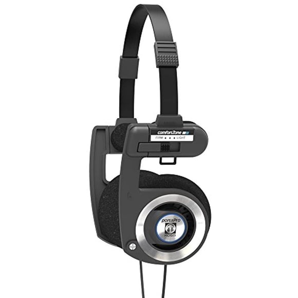 Koss Porta Pro Black On Ear Headphones with Case Black