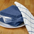 thumbnail image 6 of Howarmer Set of 8 Blue Kitchen Towels, Super Soft and Absorbent Dish Cloths for Washing Dishes, 12" x 12", 6 of 8