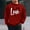 Red(New), variant on PNTUTB Men's Casual Long Sleeve Crew Neck Fashion Valentine's Day Print Loose Comfortable Pullover Sweatshirts