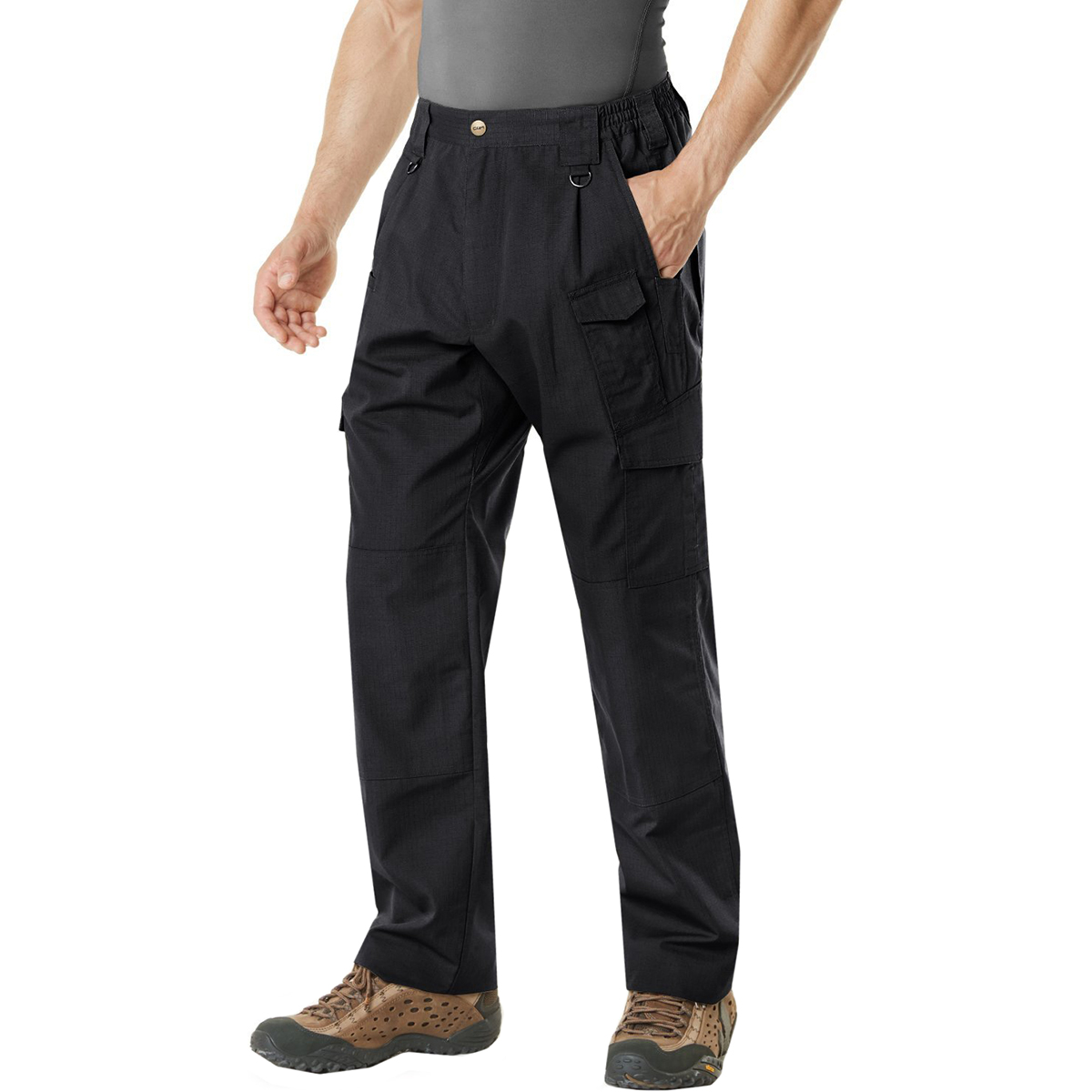 lightweight black cargo pants