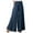 Navy, variant on Clearance Pants for Women Clearance Women Casual High Waist Elasticity Wide Leg Palazzo Pants Jeans Trousers