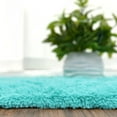 thumbnail image 6 of Dwelke Fluffy Rugs for Bedroom,Shag Cute Area Rug for Girls/Boys and Kids Baby Room Home Decor,Oval Indoor Carpet for Nursery Dorm Living Room 2.6'x 5.3'Blue, 6 of 6
