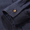 thumbnail image 6 of ZZHZGZ Fourth of July Red Button up Men Mens Shirt Steam Punk Retro Gothic Holiday Fashion Button Clothing Tops Late July Oversize T Shirt Men L, 6 of 8