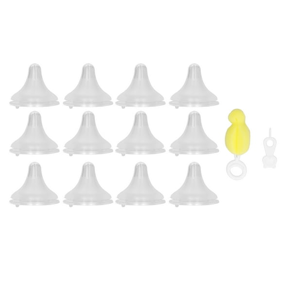 Tetina de biberón NikouMX Reemplazo de Tetina de bebé 14 piezas