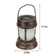 thumbnail image 5 of Linterna solar LED retro para camping | Lámpara colgante portátil para exteriores con efecto llama de vela | Resistente al agua IP65 para patio, jardín y emergencias, 5 of 7