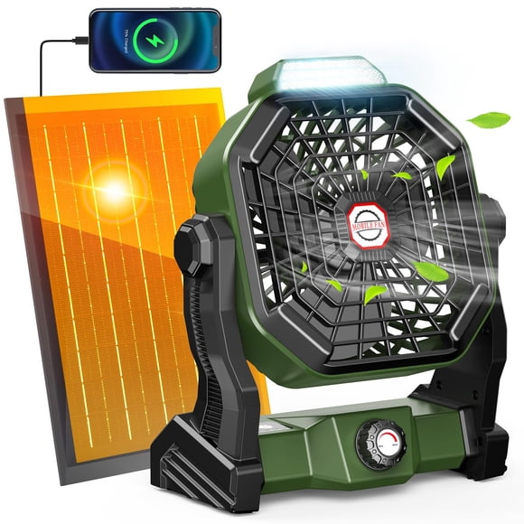 Ventilador solar Drchop X20