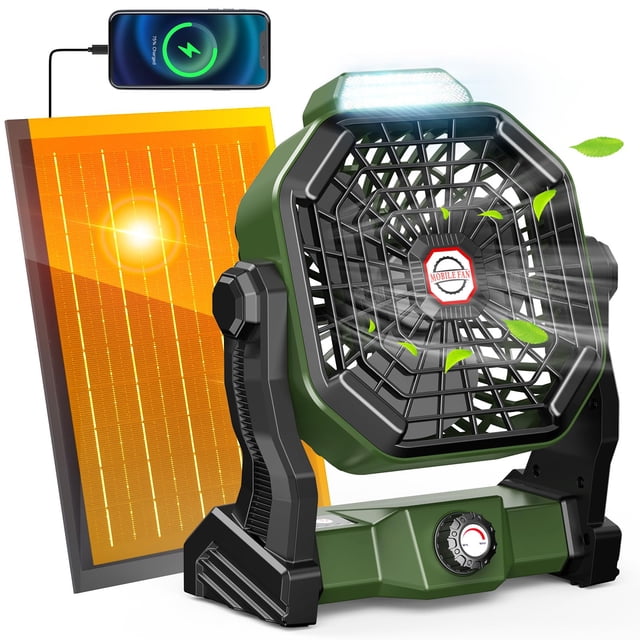 Ventilador solar Drchop X20