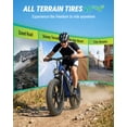 thumbnail image 5 of OUXI Electric Bike for Adults, Peak 1000W Electric Bicycle, 48V/13Ah Battery, Up to 25MPH, 20'' Fat Tire Ebike, 38 Miles Range Mountain Bike for Cycling, 7 Speed E Bike, E-bike UL2849, 5 of 8