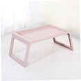 thumbnail image 3 of OULII Desk for Bed Foldable Bed Table PP Material Pink 1Pcs Camping, 3 of 8