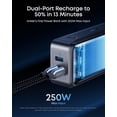 thumbnail image 2 of Anker Prime Power Bank, 26,250mAh 3-Port Portable Charger with 300W Max Output, Two-Way Charging, TSA-Approved, App Control, for MacBook, iPhone 17/16 Series, and More, 2 of 5