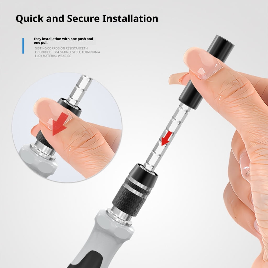 117 in 1 Precise Screwdriver Set Magnetic bit Professional Tool Kit For Electronics Repair With Ergonomic Handle
