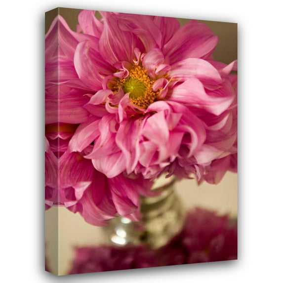 Karyn Millet 28x40 Gallery Wrapped Canvas Wall Art Titled - Pink Bouquet