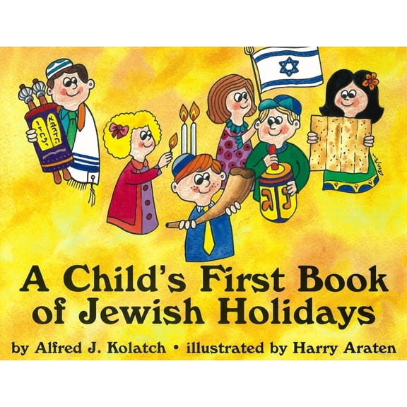 A Child's First Book of Jewish Holidays, (Paperback)