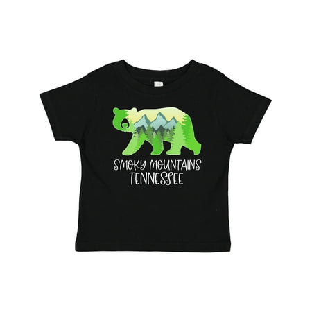 

Inktastic Smoky Mountains Tennessee- Mountains and Bear Shape Gift Baby Boy or Baby Girl T-Shirt