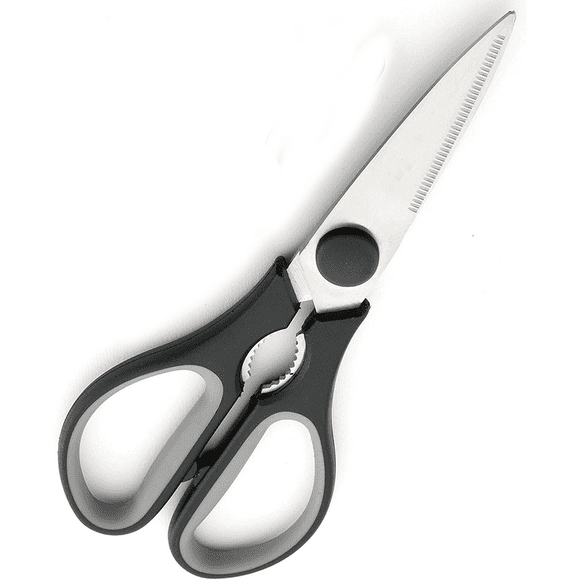Kitchen Scissors, Heavy Duty Stainless Steel Kitchen Shears, Utility Multifunctional Kitchen Scissors for Poultry, Chicken, Meat, Food, Vegetables, Seafood, BBQ