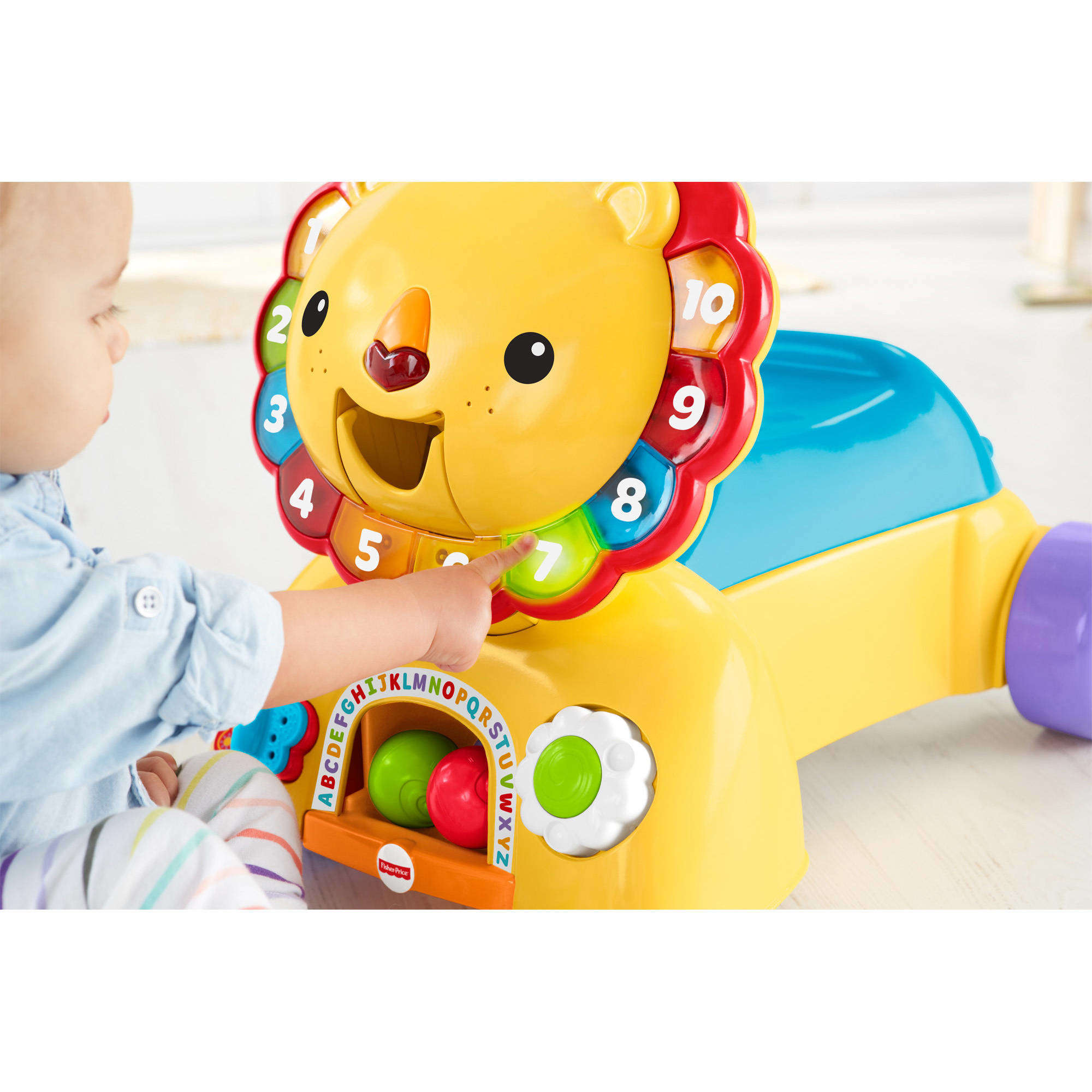 Fisher-Price 3-in-1 Sit, Stride & Ride Interactive Lion - image 5 of 11