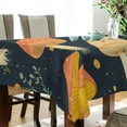 thumbnail image 4 of Yayeee Tablecloths for Rectangular Tables 60 x 108 inch Party Table Cover, Black Mushroom Pattern, 4 of 6