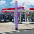 thumbnail image 6 of Cloud 9 Inflatable Wacky Waving Tube Man, Purple 20 ft Dancing Air Puppet with Flailing Arms, 6 of 7