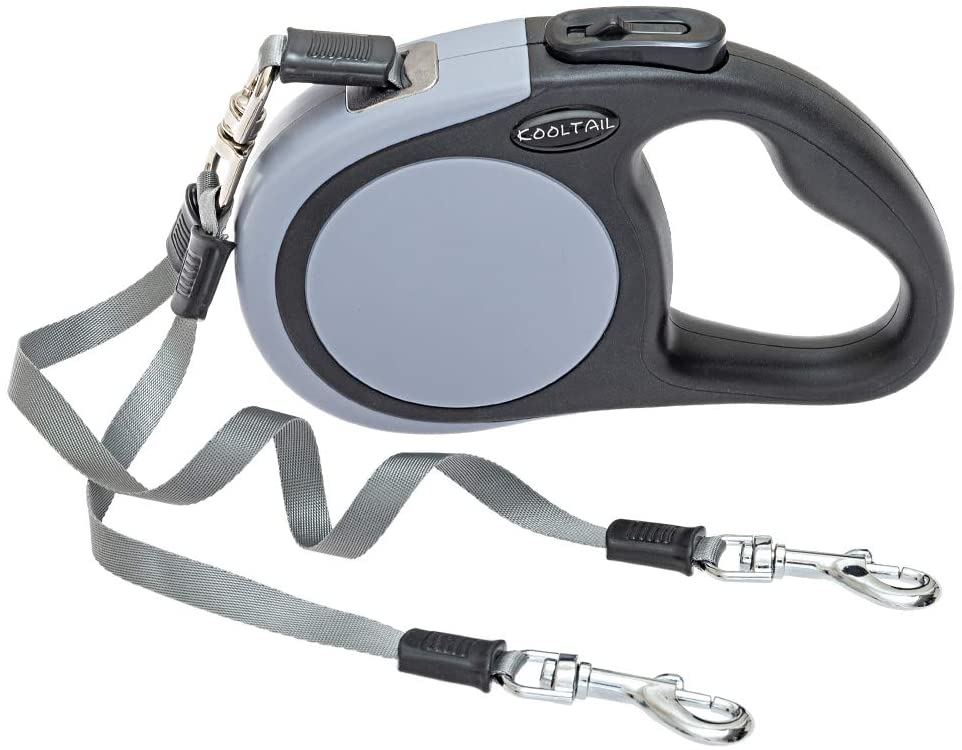 2 dog retractable leash