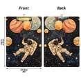 thumbnail image 5 of FORMRS Acrylic Clipboard with Low Profile Clip Standard A4 Letter Size, 12.5" x 9", Retro Watercolor Planet, 5 of 8