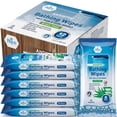 thumbnail image 2 of (2 pack) MEDPRIDE 8-Pc Rinse-Free XL Bath Wipes Shower Adult Wipes with Aloe Vera, 12-Pack, 2 of 9