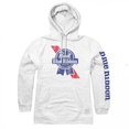 thumbnail image 1 of Pabst Blue Ribbon 812886-2xlarge Pabst Blue Ribbon Sleeve Print White Hoodie - 2XL, 1 of 1