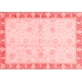 thumbnail image 1 of Ahgly Company Machine Washable Indoor Rectangle Abstract Red Modern Area Rugs, 2' x 3', 1 of 4