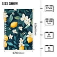 thumbnail image 2 of FORMRS 1-Subject Spiral Notebook 8" x 5" College Ruled 60 Refillable Sheet, 2 Pack, Floral Lemon, 2 of 7