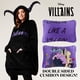 thumbnail image 3 of Sudadera con capucha Disney Stitch 2 en 1 para adultos, forro polar, color negro, 3 of 6
