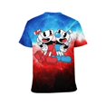 thumbnail image 6 of Cuphead T-Shirts for Men Women, Anime Short Shirts, Unisex Short Sleeve Tops, Crew Neck Tee Shirts, S-4XL, 6 of 8