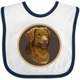 thumbnail image 3 of Inktastic Nova Scotia Duck Tolling Retriever Dog Boys or Girls Baby Bib, 3 of 4
