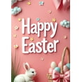 thumbnail image 4 of LUUFILx Easter Celebration Party Decoration Happy Easter Banner Background with Colorful Bunnies Eggs Spring Backdrop for Photography Props Festive Decor, 4 of 8