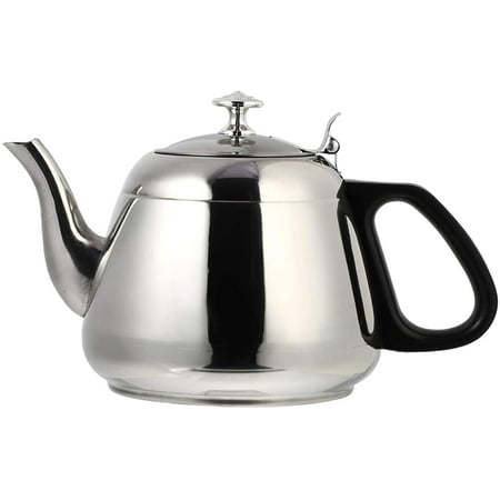 

UMMH 1. 2L Classic Tea Kettle Stove Top Whistling Teakettle Stainless Steel Tea Pot Unbreakable Pour Over Coffee Kettle with Ergonomic Handle