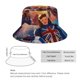 thumbnail image 2 of ¿Qué Pasaría Si…? Sombrero bucket para adultos, gorra de protección solar, sombrero de pescador plegable para viajes al aire libre, pesca y actividades de verano, 2 of 6