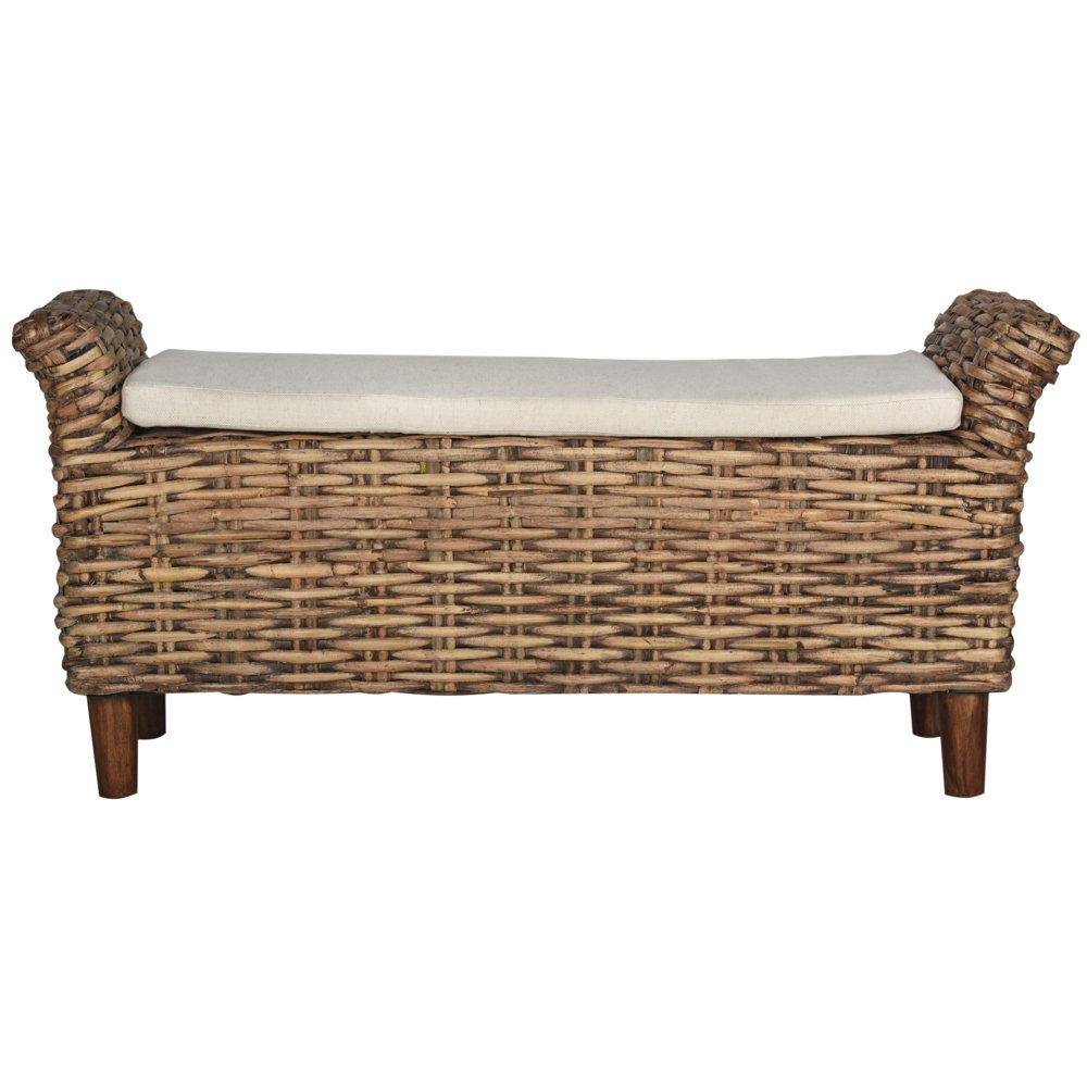 Safavieh Palermo Bench, Brown