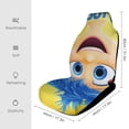 thumbnail image 2 of Inside Out Character Car Seat Covers Accessories Vehicle Front Seat Protector Mat Cover Decor Universal Fit For SUV Sedan Van Trucks, 2 of 6