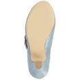 thumbnail image 6 of Journee Womens Narrow Width Windy Round Toe Block Heel Mary Jane Pumps, 6 of 10
