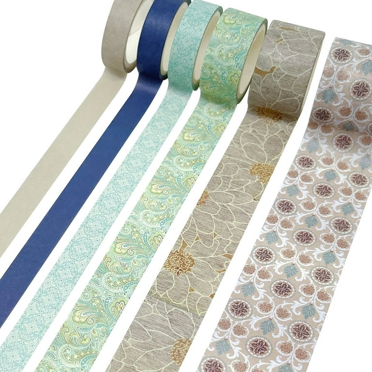 24 Rolls Washi Tape Set,Flower Multi-Pattern Washi Tape Decorative Masking  Tape Pastel Scrapbook Tape For DIY Crafts Decorative Tape Japanese Washi  Masking Tapes For Gift Wrapping Holiday Decoration