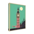 thumbnail image 4 of Canvas Wall Art - Sasha 'London' Wall Art for Living Room, Bedroom, or Office Décor by Trademark Fine Art - 24 x 32 Inches, 4 of 4