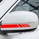 thumbnail image 5 of Pegatinas para Espejo Retrovisor de Coche con Diseño de Rayas Rayas Pack de 6 unidades para Coche (Rojo) RV, 5 of 5