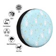 thumbnail image 4 of Fotbe Cute Bunny Funda de Llanta de Repuesto con Estampado, Engrosada, Ajuste Universal para Jeep, Remolque, RV, SUV, Camión-17 inch, 4 of 6