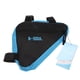 thumbnail image 5 of Triángulo Ciclismo Tubo delantero Marco Bolsa Bolsa Titular Sillín (Negro + Rojo)) 5pcs, 5 of 5
