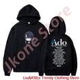 thumbnail image 2 of Sudadera con capucha Ado Fashion Wish con el logotipo de la gira mundial de cantantes, sudaderas con capucha para mujer y hombre, jerséis casuales de estilo Harajuku, 2 of 5