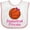 White and Pink, variant on Inktastic Basketball Princess Girls Baby Bib