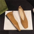 thumbnail image 5 of AUDeals Women's Dress Shoes, Faux Leather Loafers with Pointed Toe and Low Wedge Comfort for Work and Formal Wear, 5 of 8