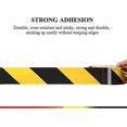 thumbnail image 1 of Cinta de advertencia de Pvc, negro y amarillo, 33m, pegatinas de taller sin polvo, cinta de punto de referencia, cinta de piso de cebra resistente al desgaste LingWen 8390615531788, 1 of 1