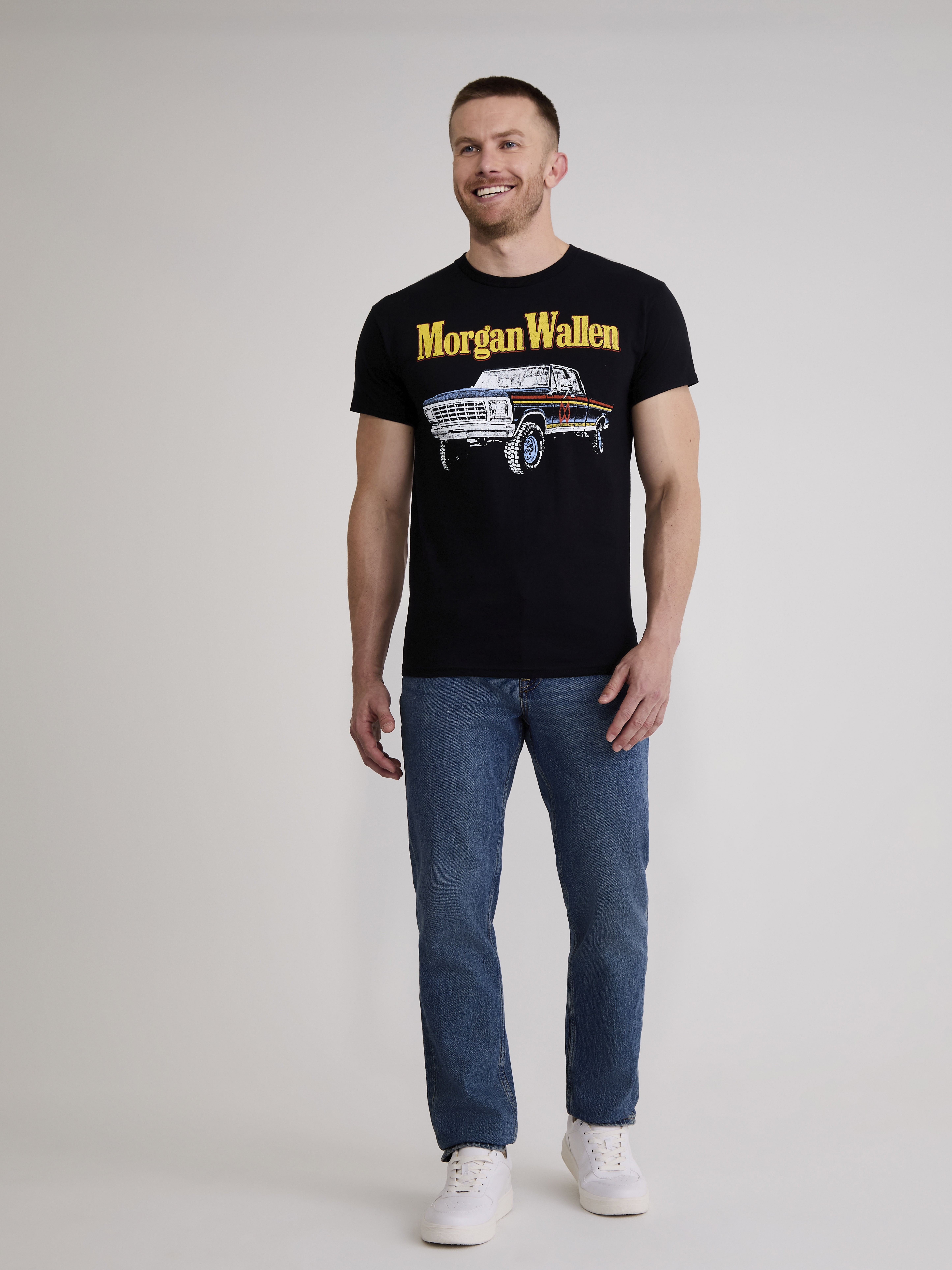 Morgan Wallen Men's & Big Men's Cotton Graphic Tee, Sizes S-3XL