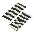 thumbnail image 3 of Lsque Black And White Thick Stripes Pattern Sweatbands Sports Headband for Men & Women - Moisture Wicking Athletic Cotton Terry Cloth Sweatband for Tennis, Basketball, Running, 3 of 9